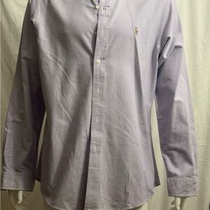 Polo Ralph Lauren Men's Lavender Button-Down Shirt